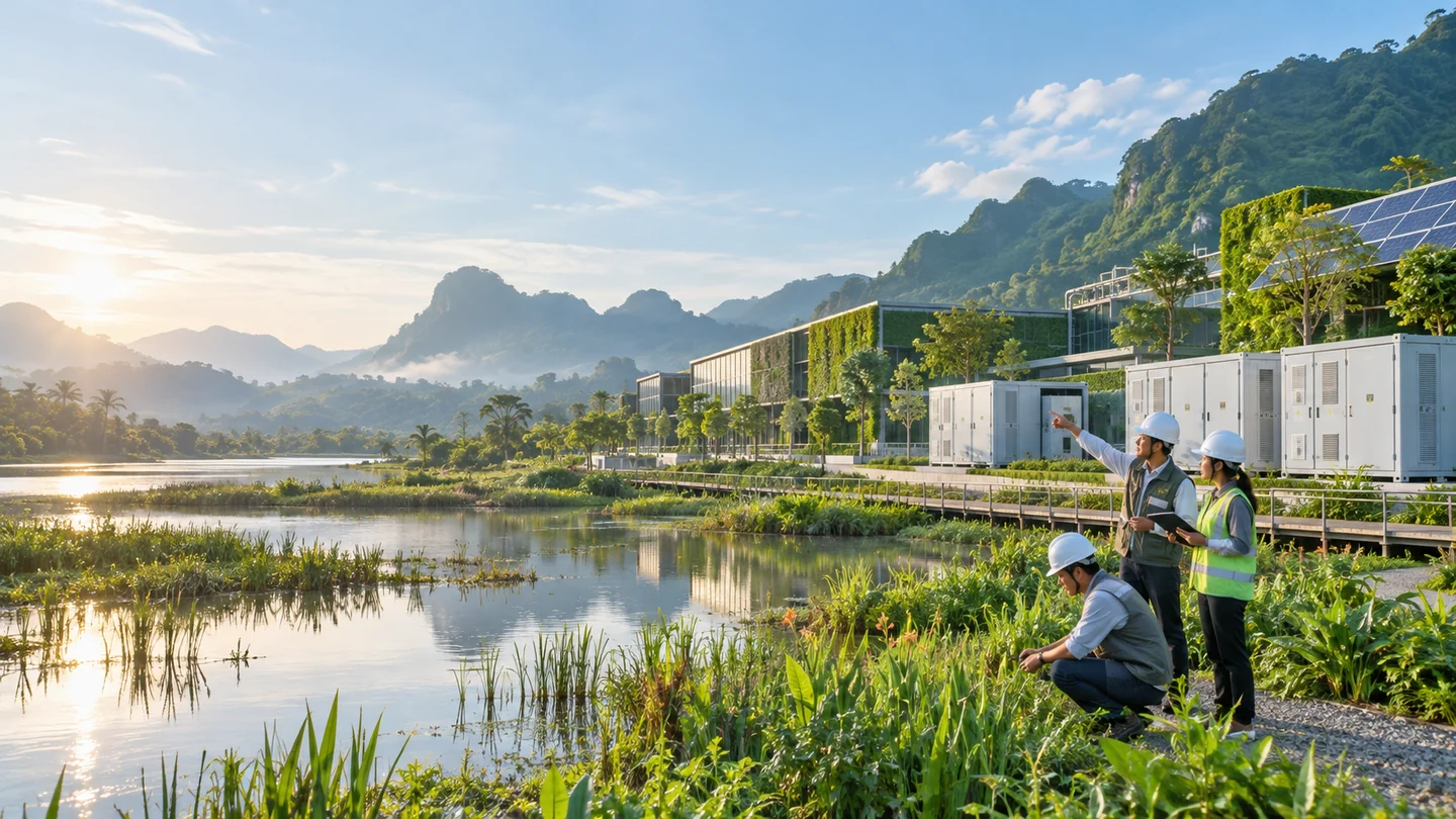 Eco Future & ESG representative business scene