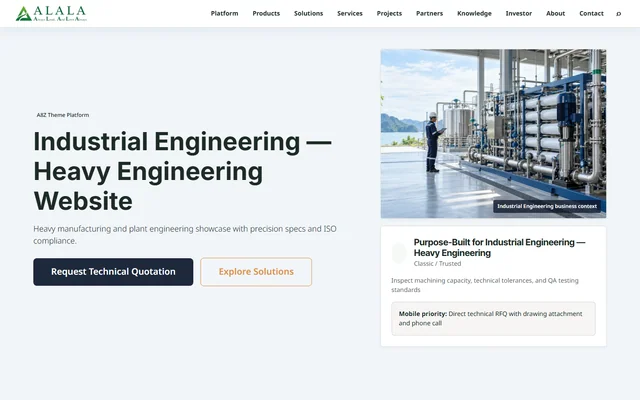 Industrial Engineering - Variant A (Classic)