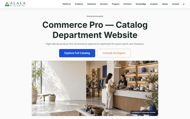 Commerce Pro - Variant A (Classic)